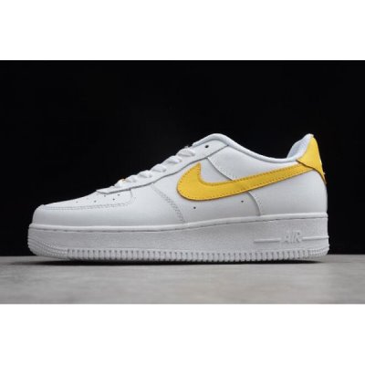 Nike Air Force 1 Upstep Beyaz / Sarı Kaykay Ayakkabı Türkiye - 4E9VMZHY